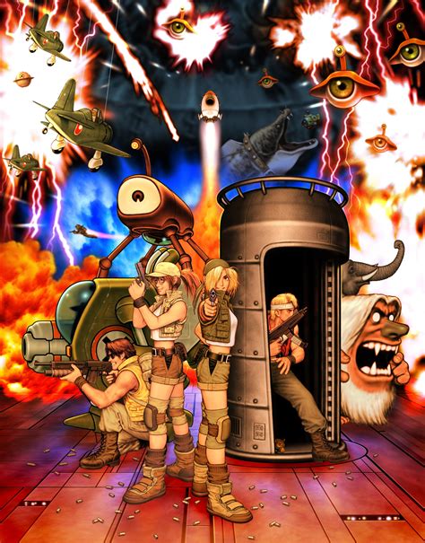 metal slug art